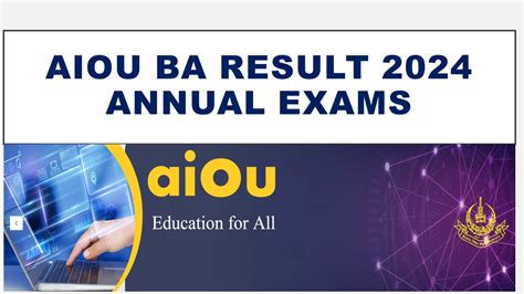 aiou result 2024|Examination .